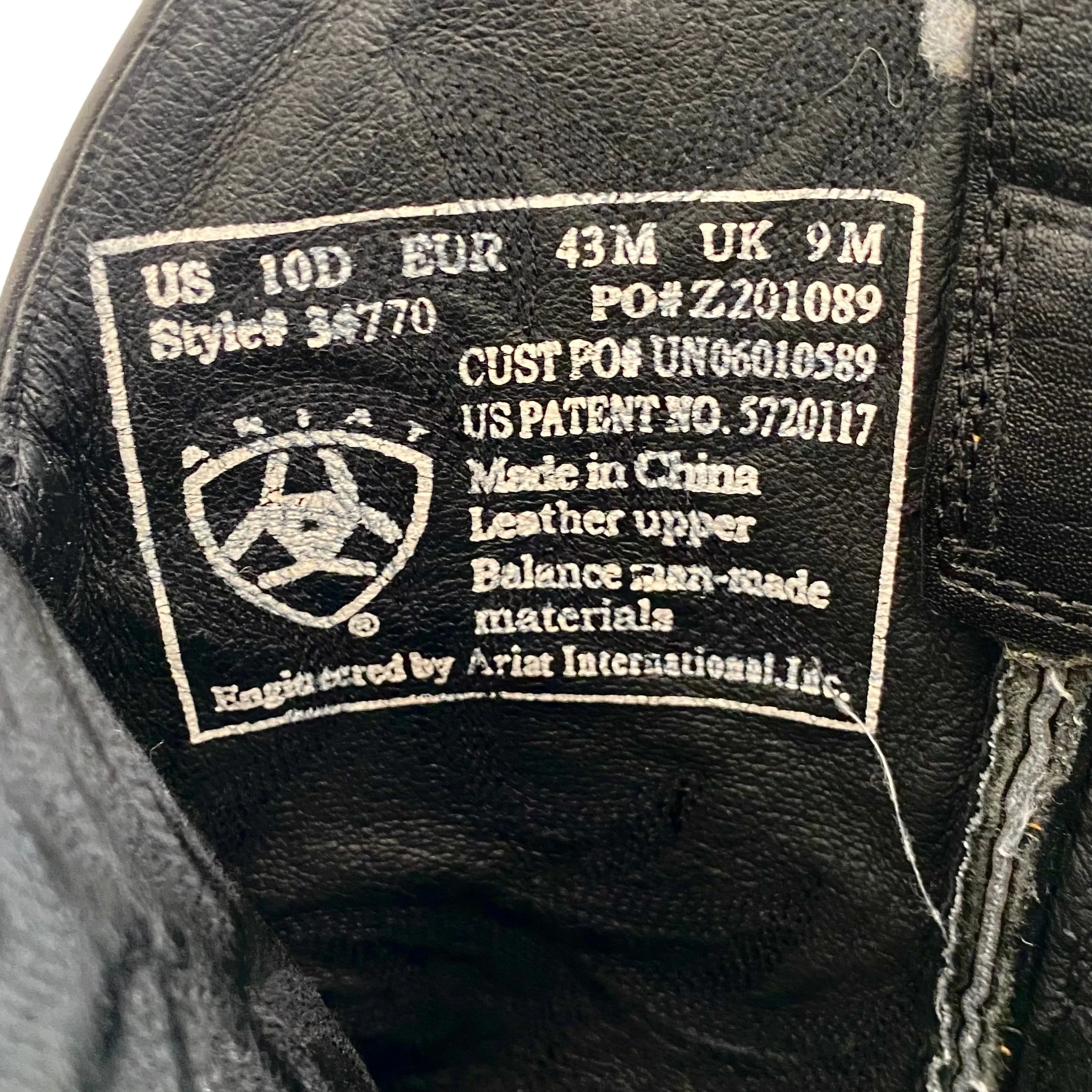 Ariat Cowboy Boots - US 10D