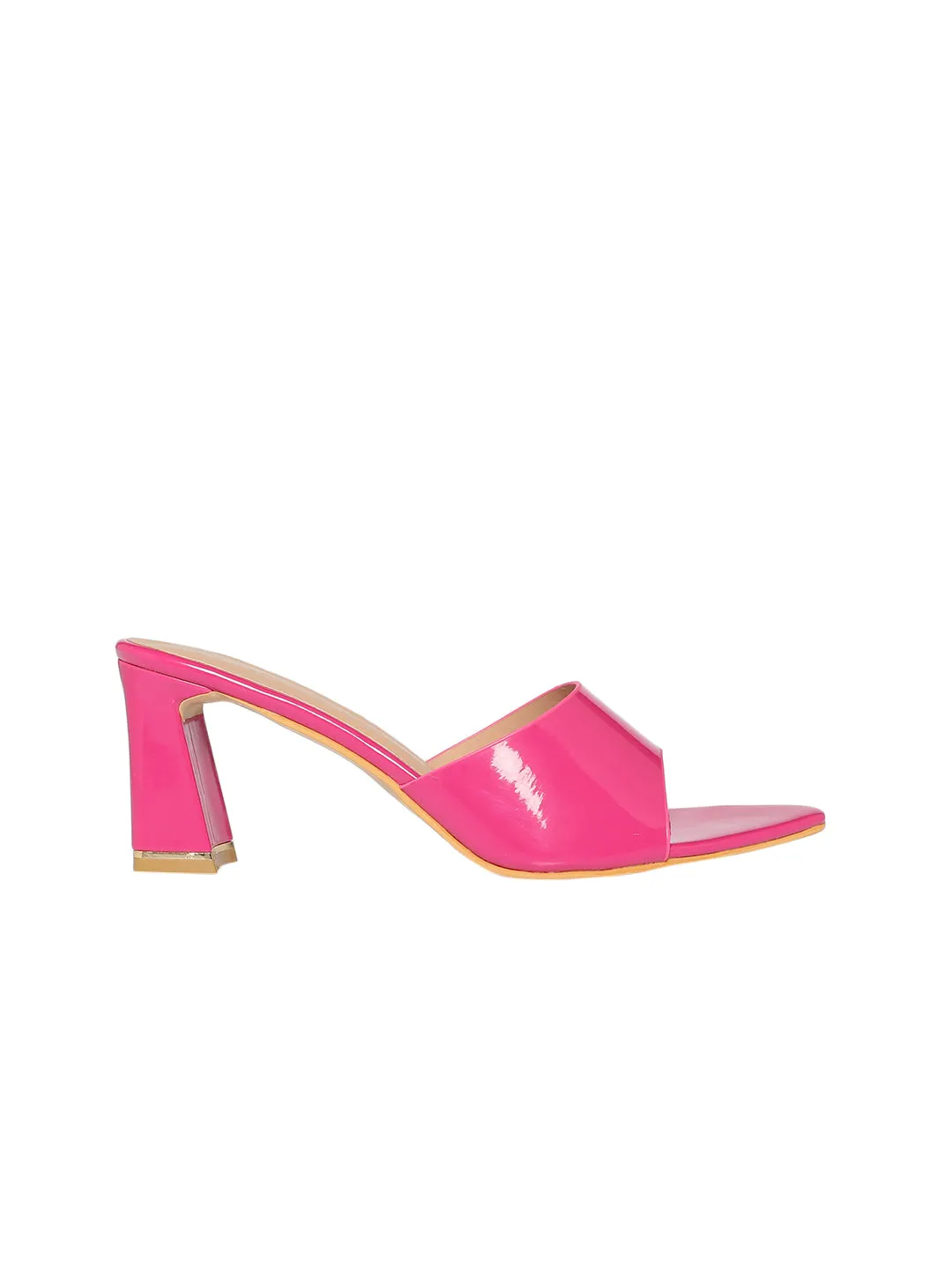 Blushy Pink Block Heels