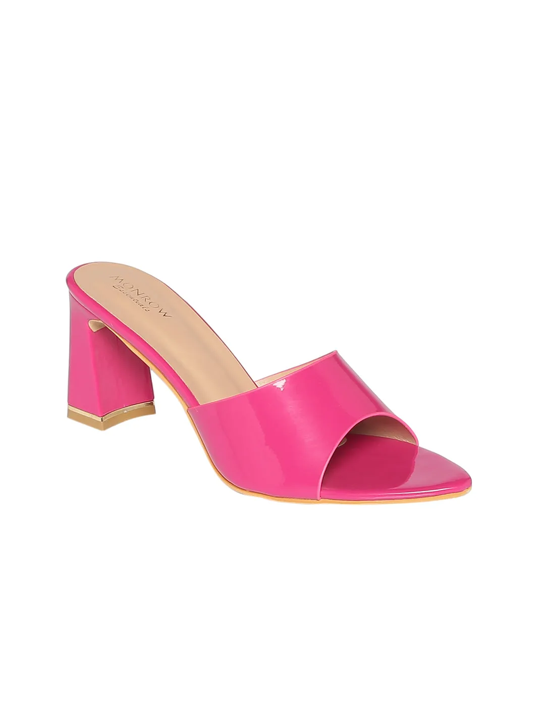 Blushy Pink Block Heels