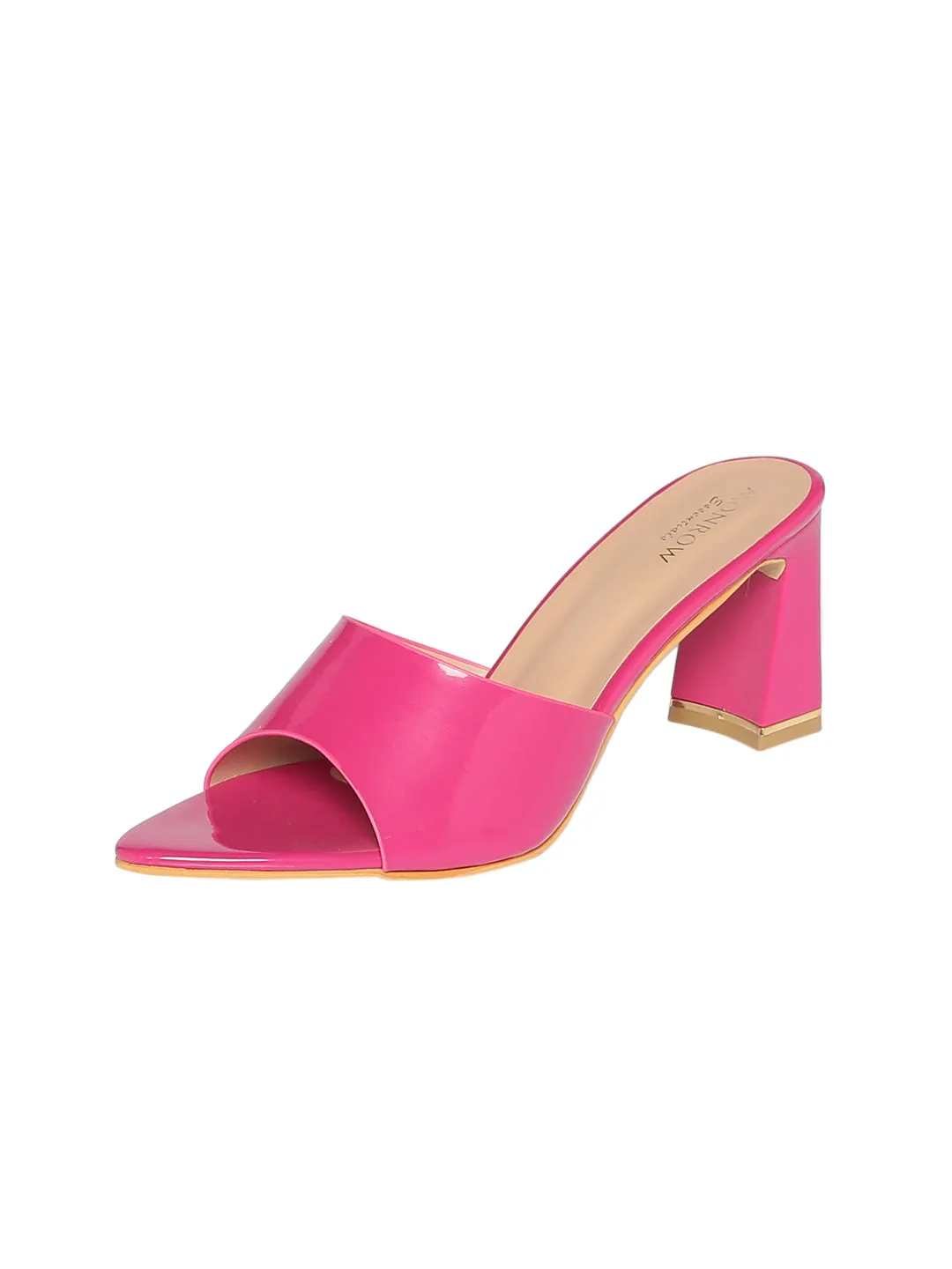 Blushy Pink Block Heels