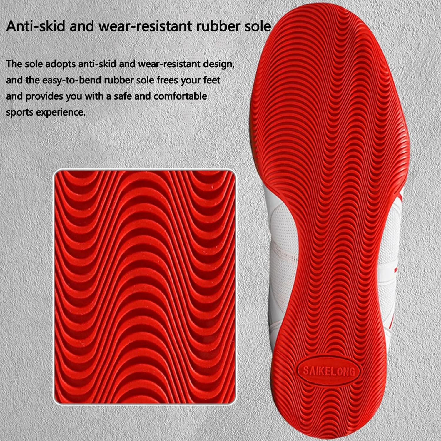 Boxing Shoes Wrestling Shoes for Mens High Top Gym Boots Non-Slip Breathable Fashion Powerlifting Training Footwear Unisex
