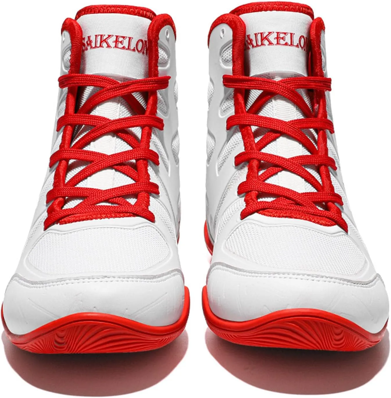 Boxing Shoes Wrestling Shoes for Mens High Top Gym Boots Non-Slip Breathable Fashion Powerlifting Training Footwear Unisex