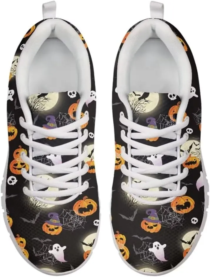 Jeiento Lightweight Halloween Shoes for Men Women,Walking Running Shoes Sneaker for Hiking Walking Sports Jogging Shoes