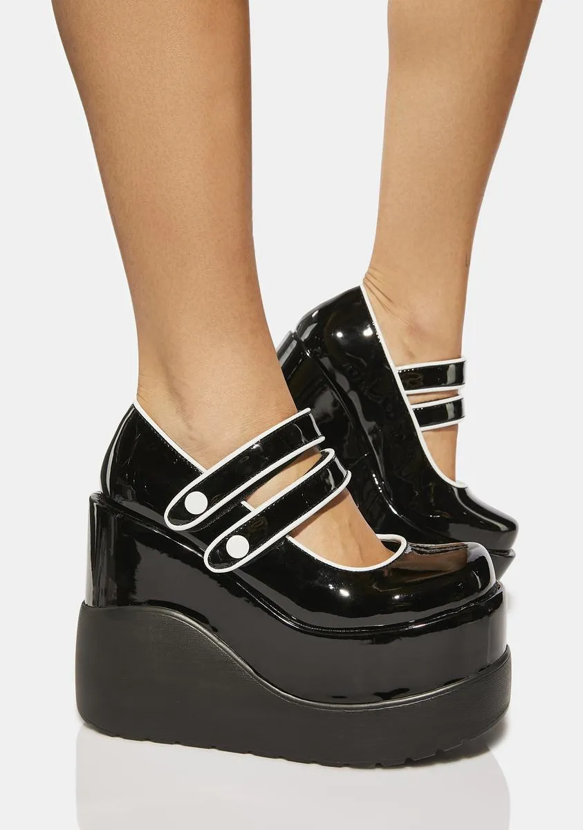 Patent Void-37 Platform Mary Janes