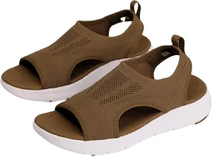 Sandals Women Comfortable Arch Support Fashion Orthotic Slides Ladies Lightweight Athletic Slip On Orthopedic Shoes