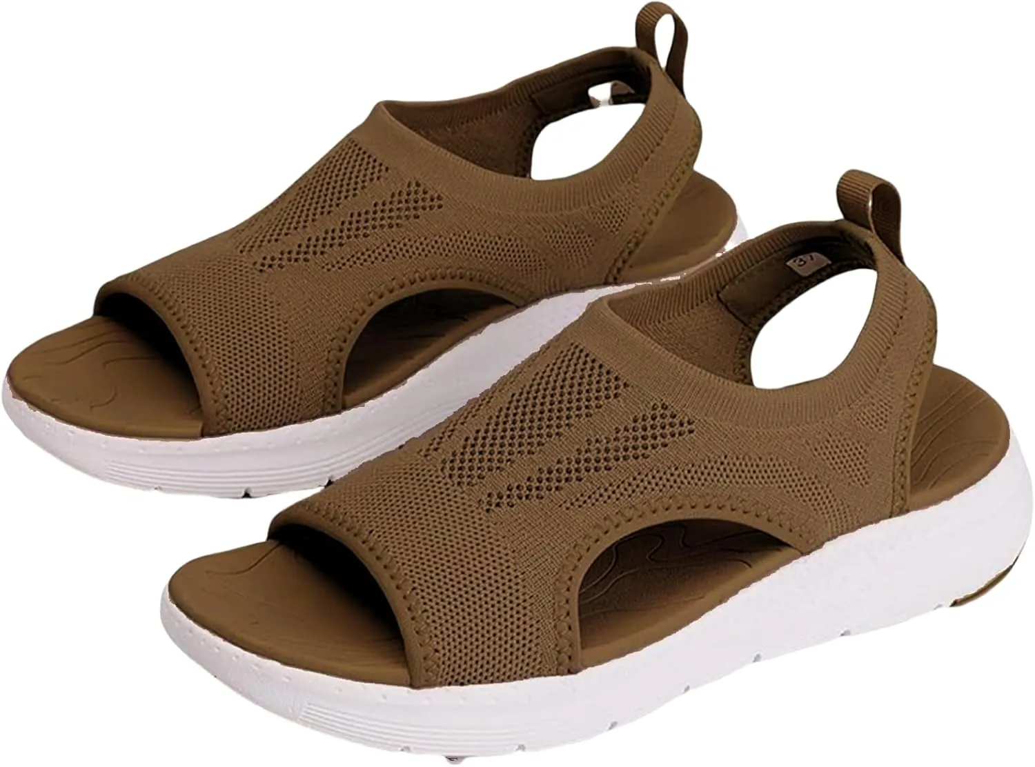 Sandals Women Comfortable Arch Support Fashion Orthotic Slides Ladies Lightweight Athletic Slip On Orthopedic Shoes