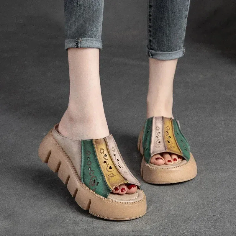 USS Shoes Leonida Women's Slippers Wedges