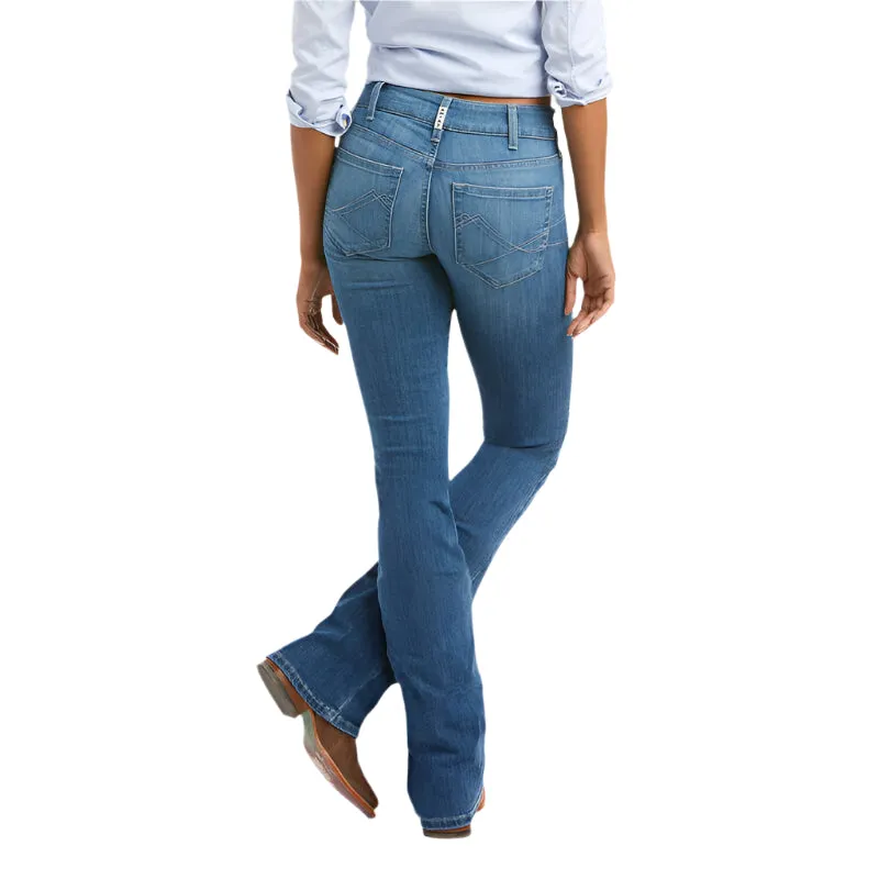 Women's Ariat R.E.A.L. Mid Rise Patricia Boot Cut Jean 10036812